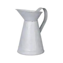 Oud zinken vaas
