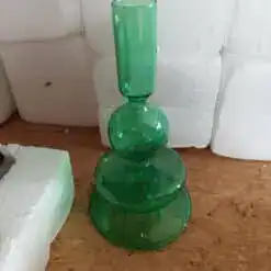 Kandelaar schijf bol groen