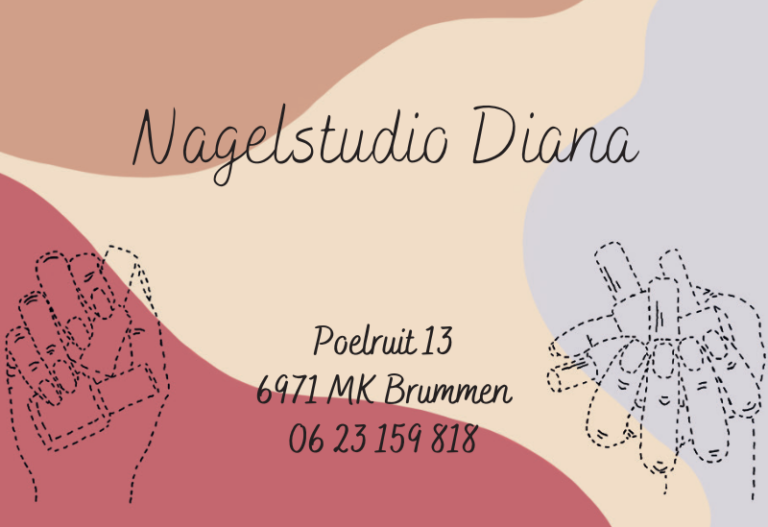 Visitekaartje Nagelstudio Diana 768x527